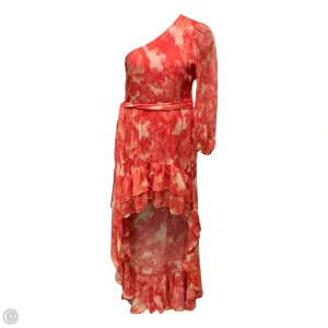 Addison One Shoulder Dress By Gianni Bini In Orange & Red, Size: 12