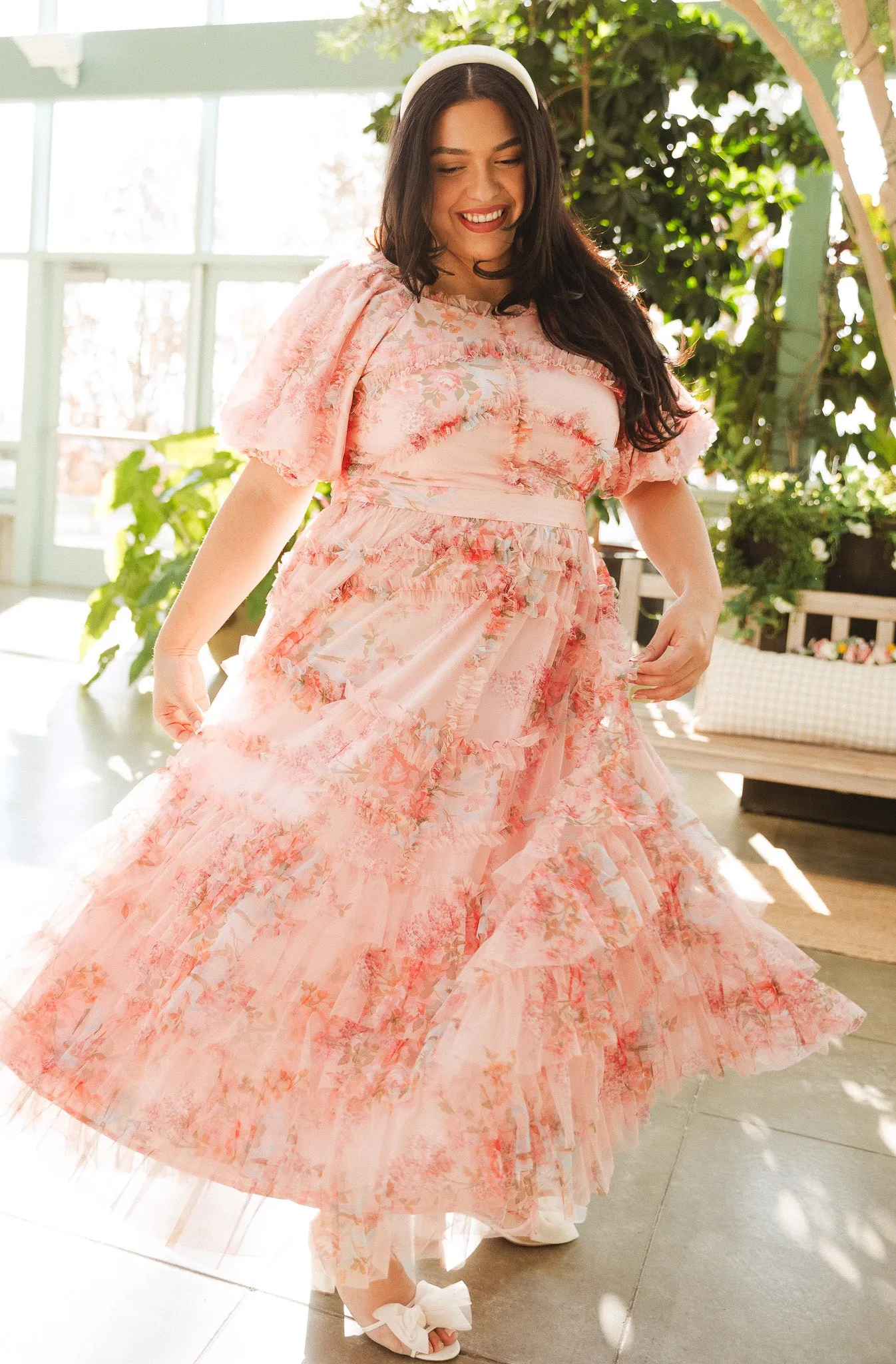 Alessi Dress in Pink Floral
