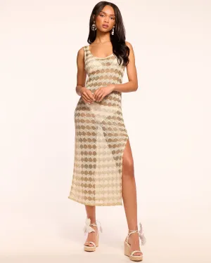 Angely Crochet Coverup Midi Dress