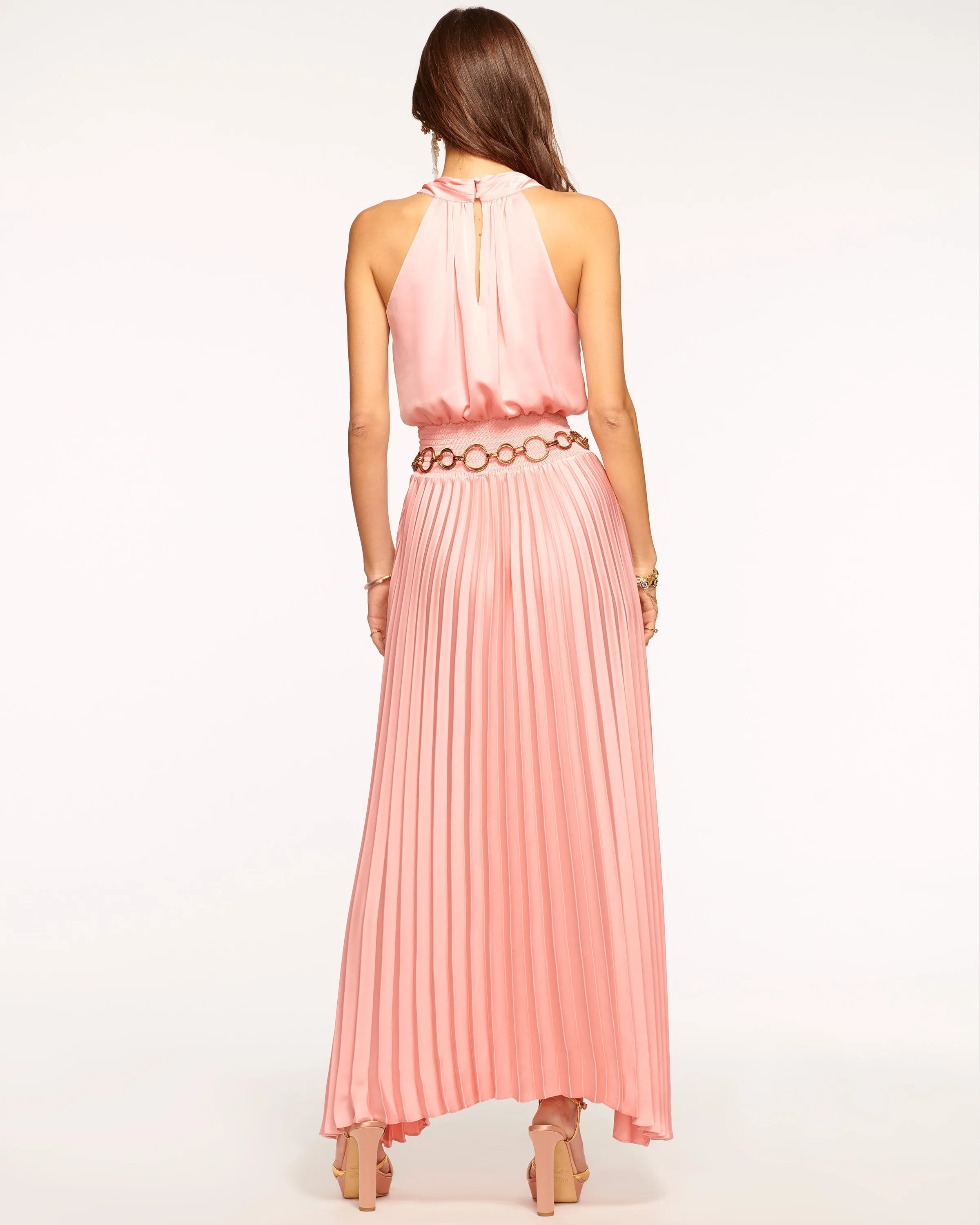 Arina Halter Maxi Dress