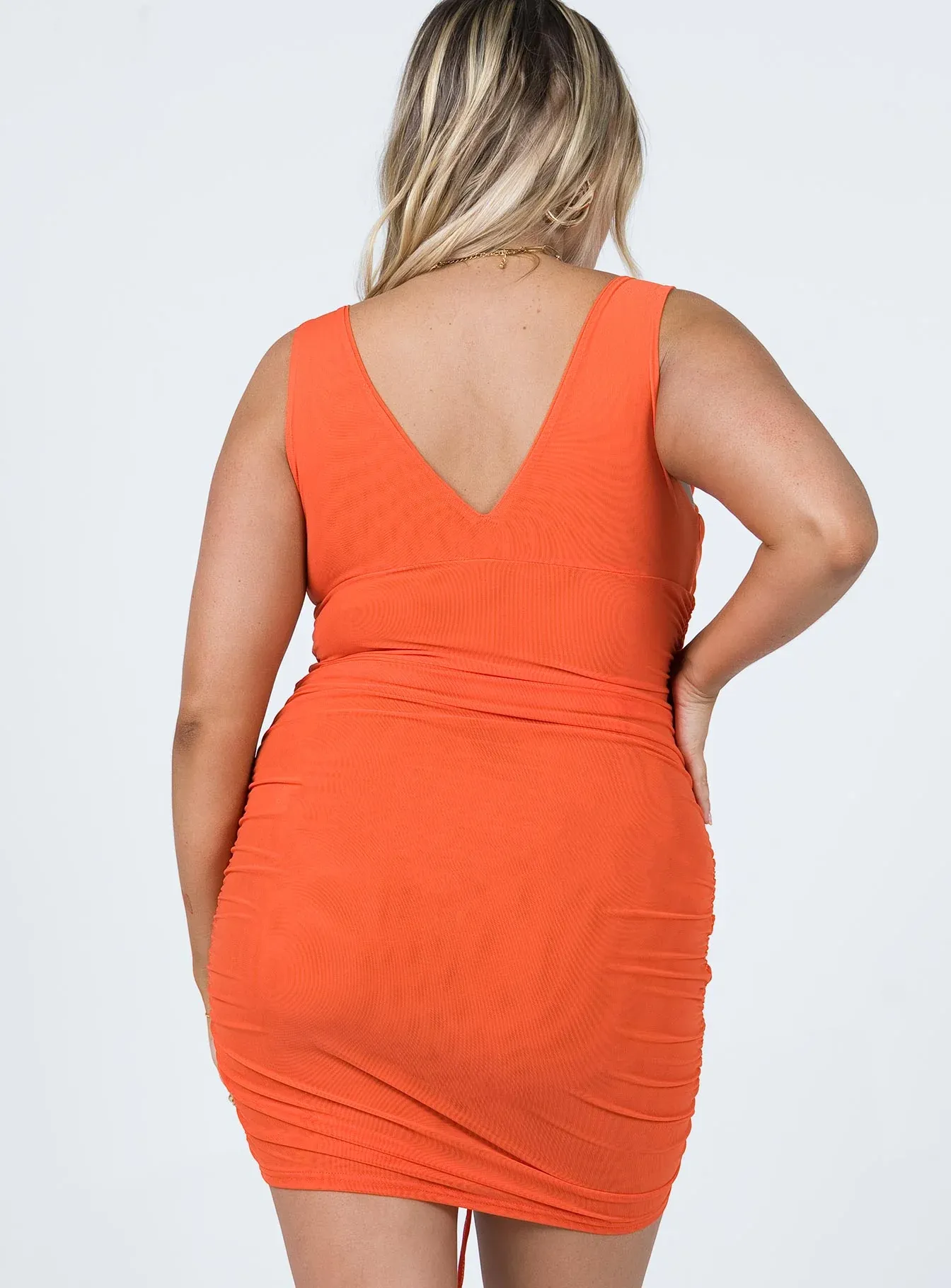 Avari Mini Dress Orange