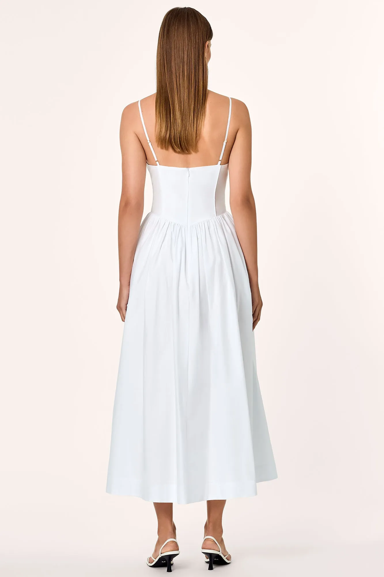 Becker Midi Dress - White