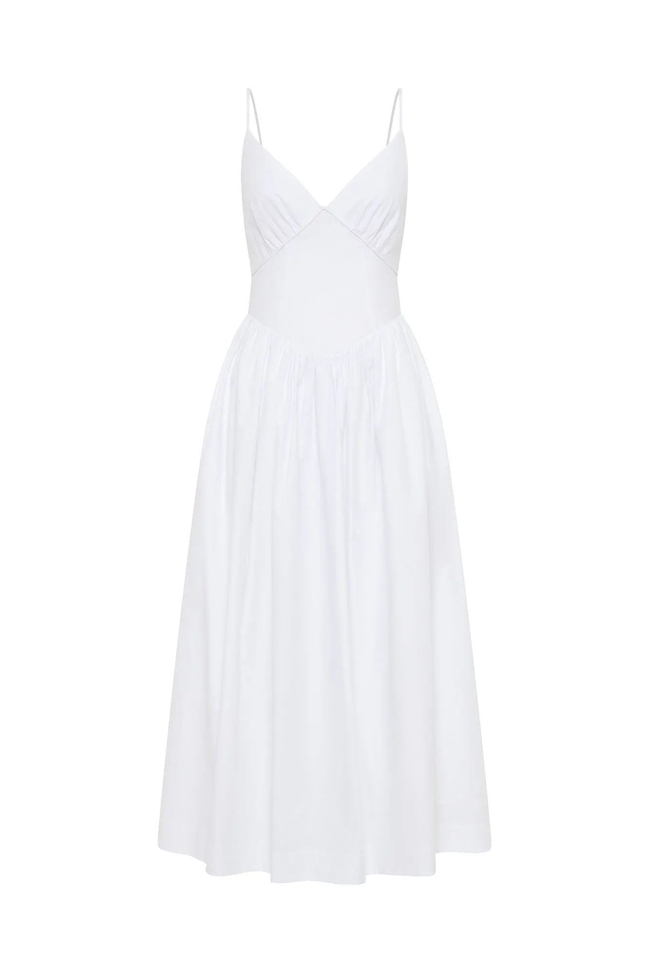 Becker Midi Dress - White