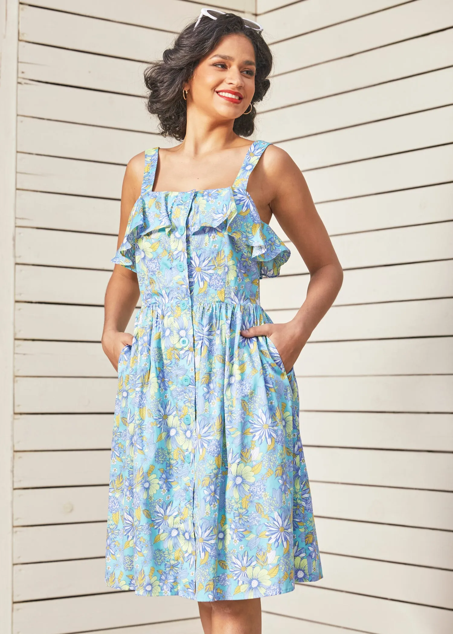 Beckoning The Berkshires Fit and Flare Dress