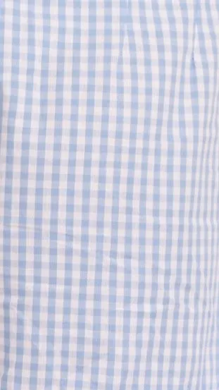 Belle Shorts - Blue Check