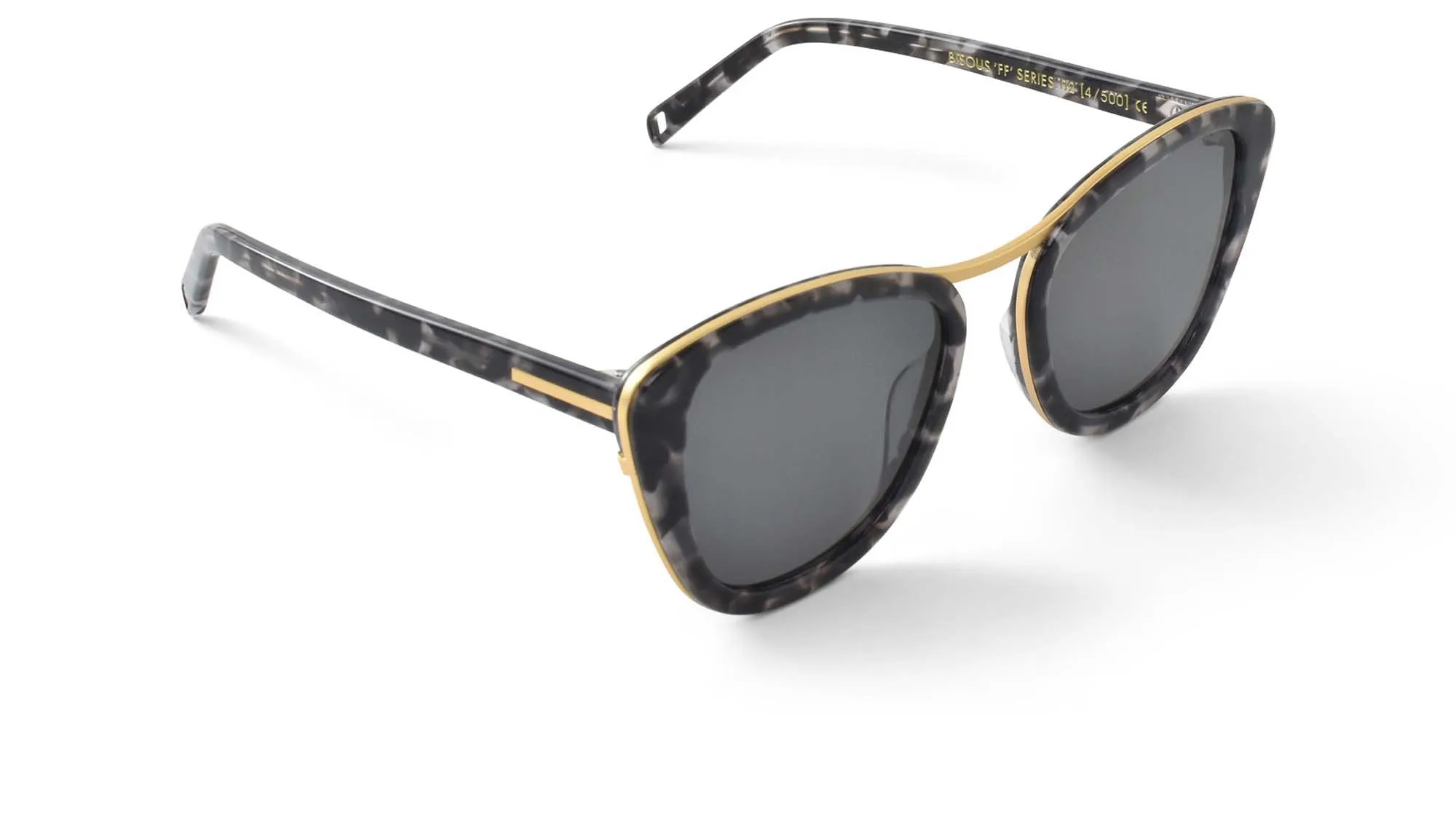 Bisous Sunglasses / The Hannah in Snow Leopard