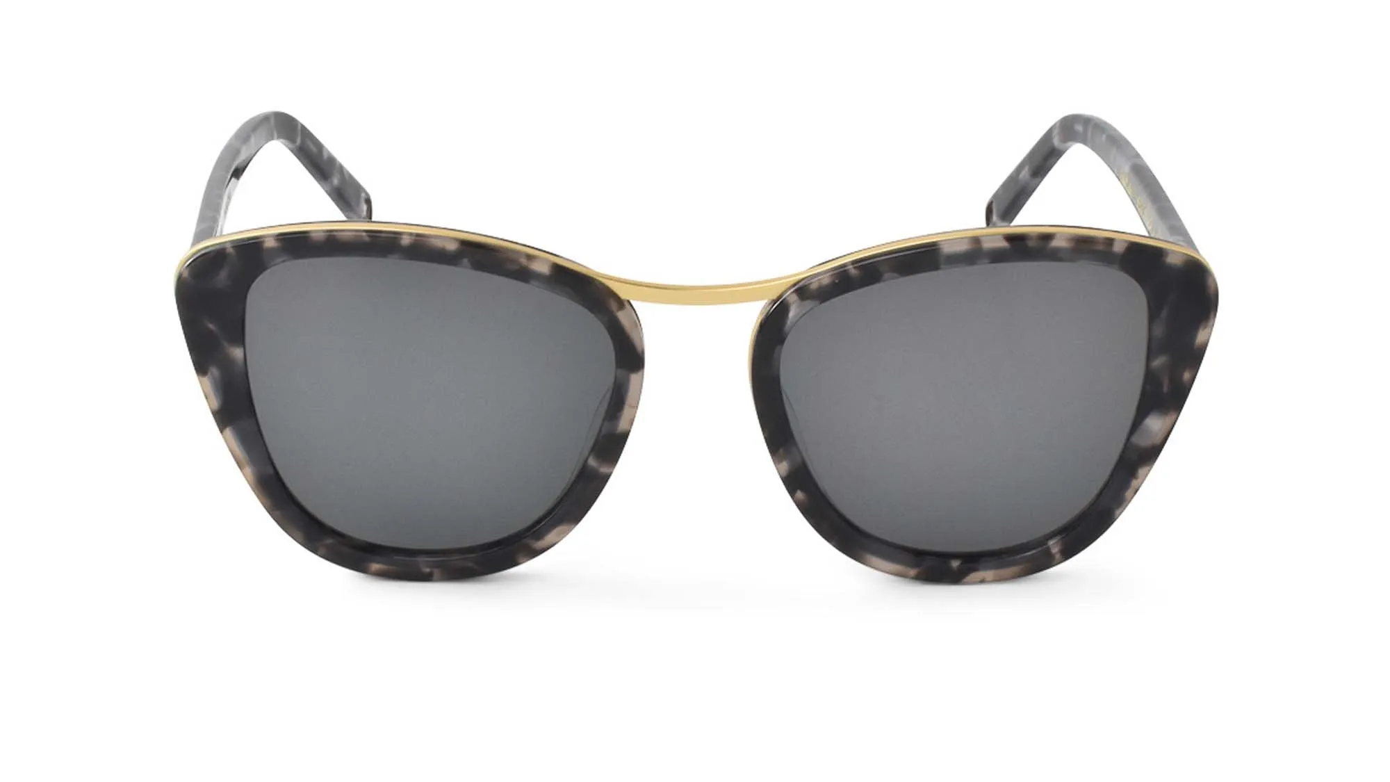 Bisous Sunglasses / The Hannah in Snow Leopard