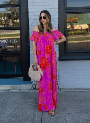 Blakely Floral Smocked Maxi Dress
