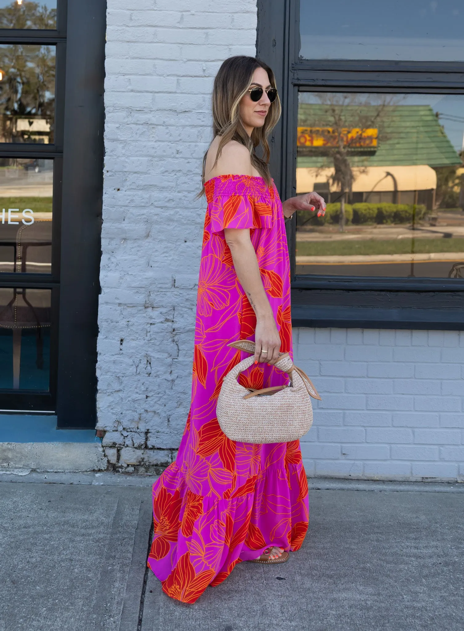 Blakely Floral Smocked Maxi Dress