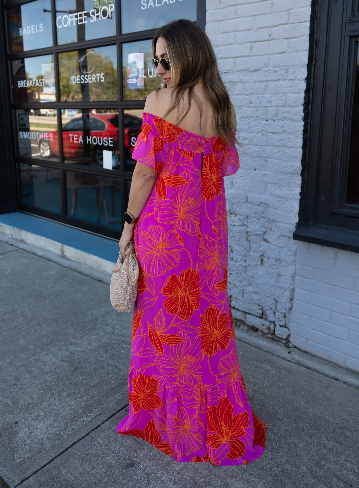 Blakely Floral Smocked Maxi Dress