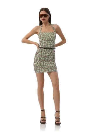 Bonnie Dress - Mint Plaid
