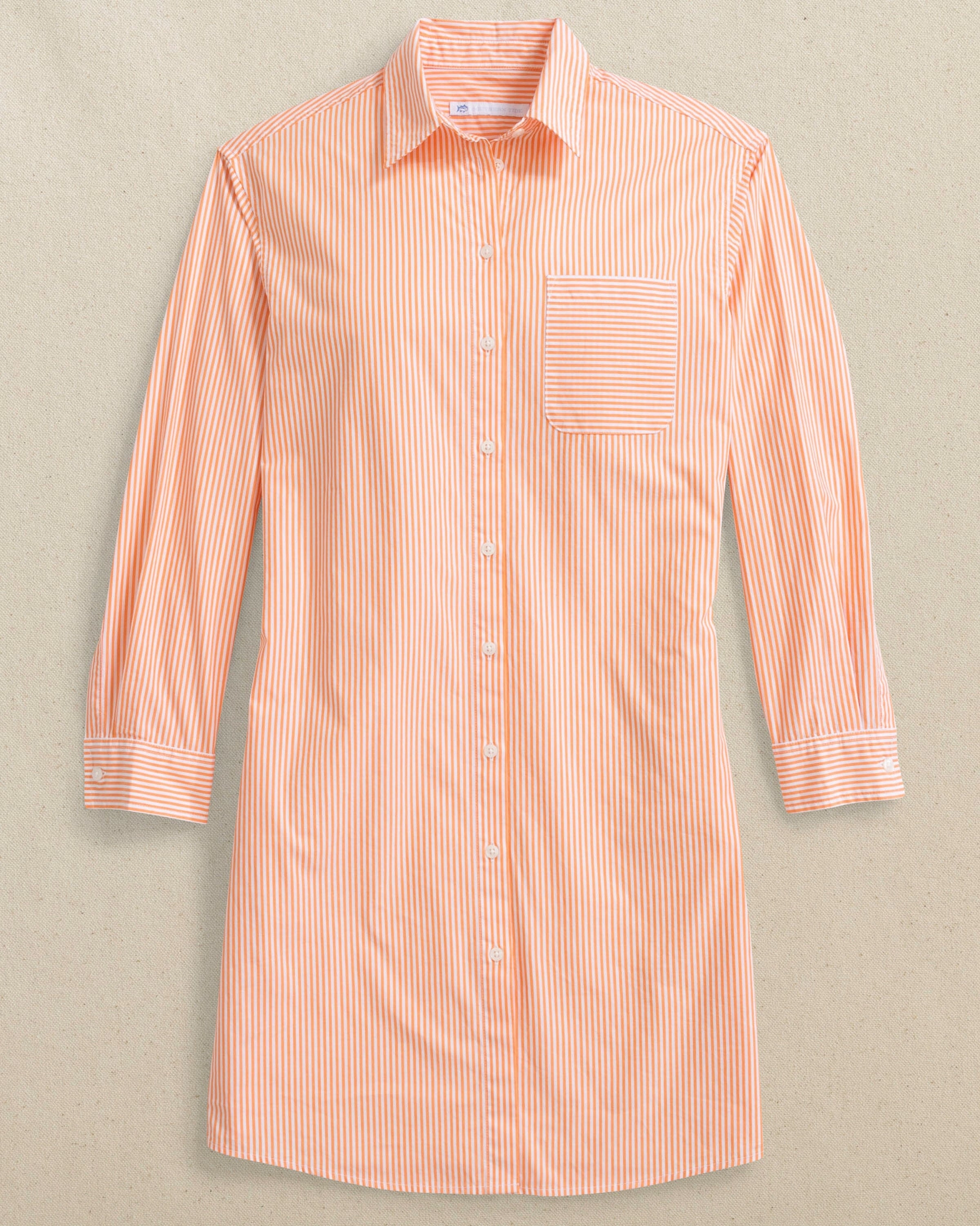 Cam Stripe Poplin Dress