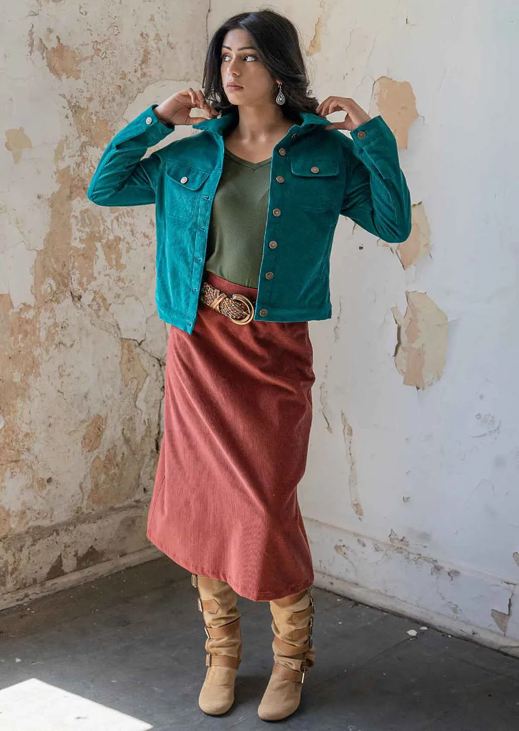 Corduroy Jacket Everglade