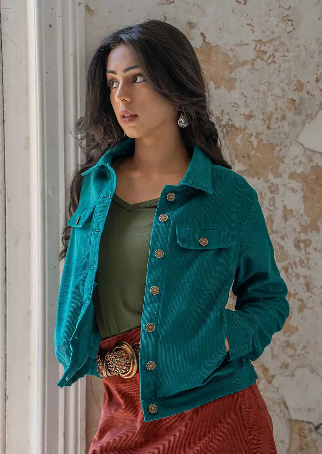 Corduroy Jacket Everglade