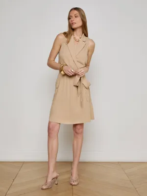 Cosima Linen-Blend Dress