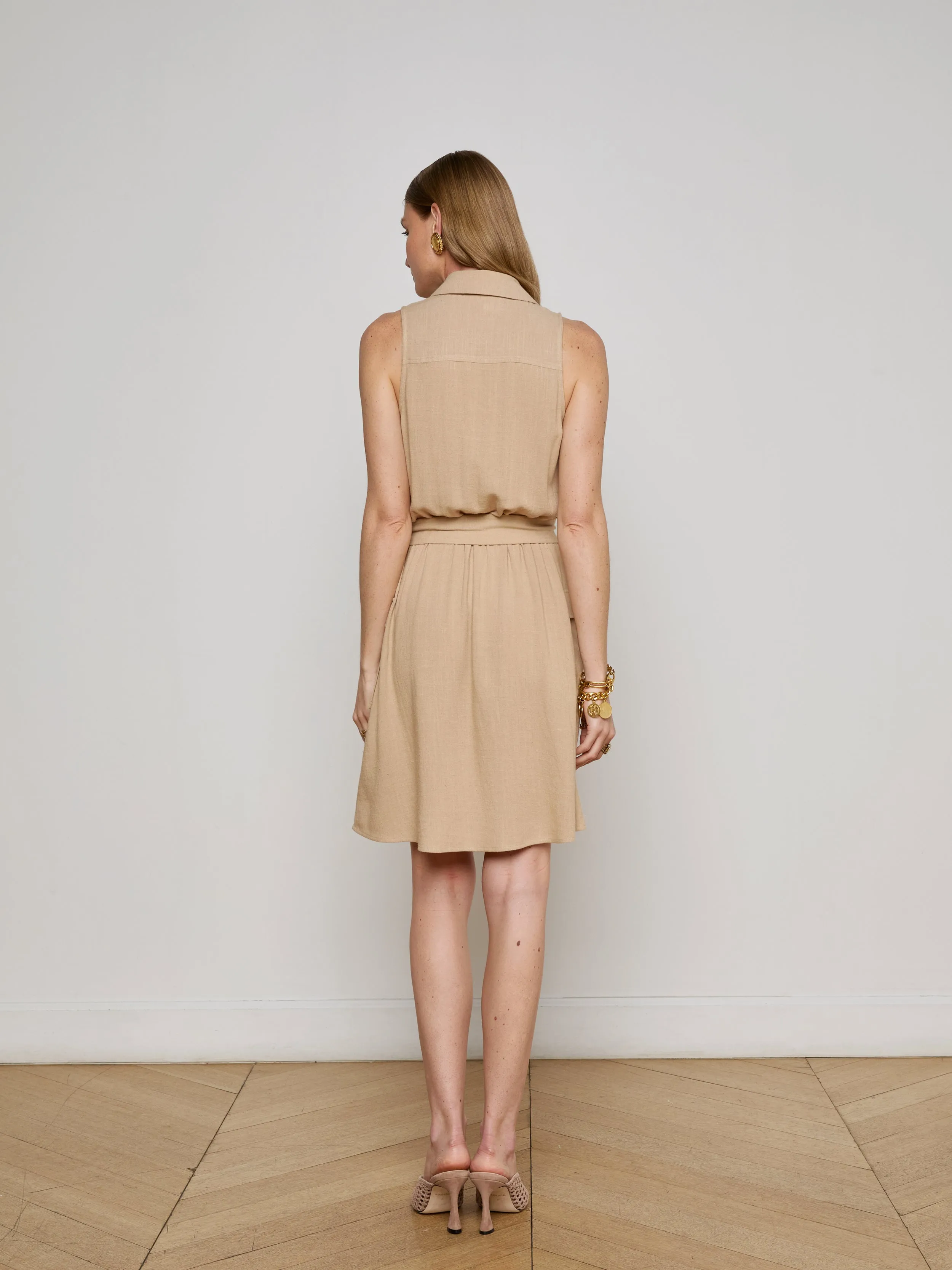 Cosima Linen-Blend Dress