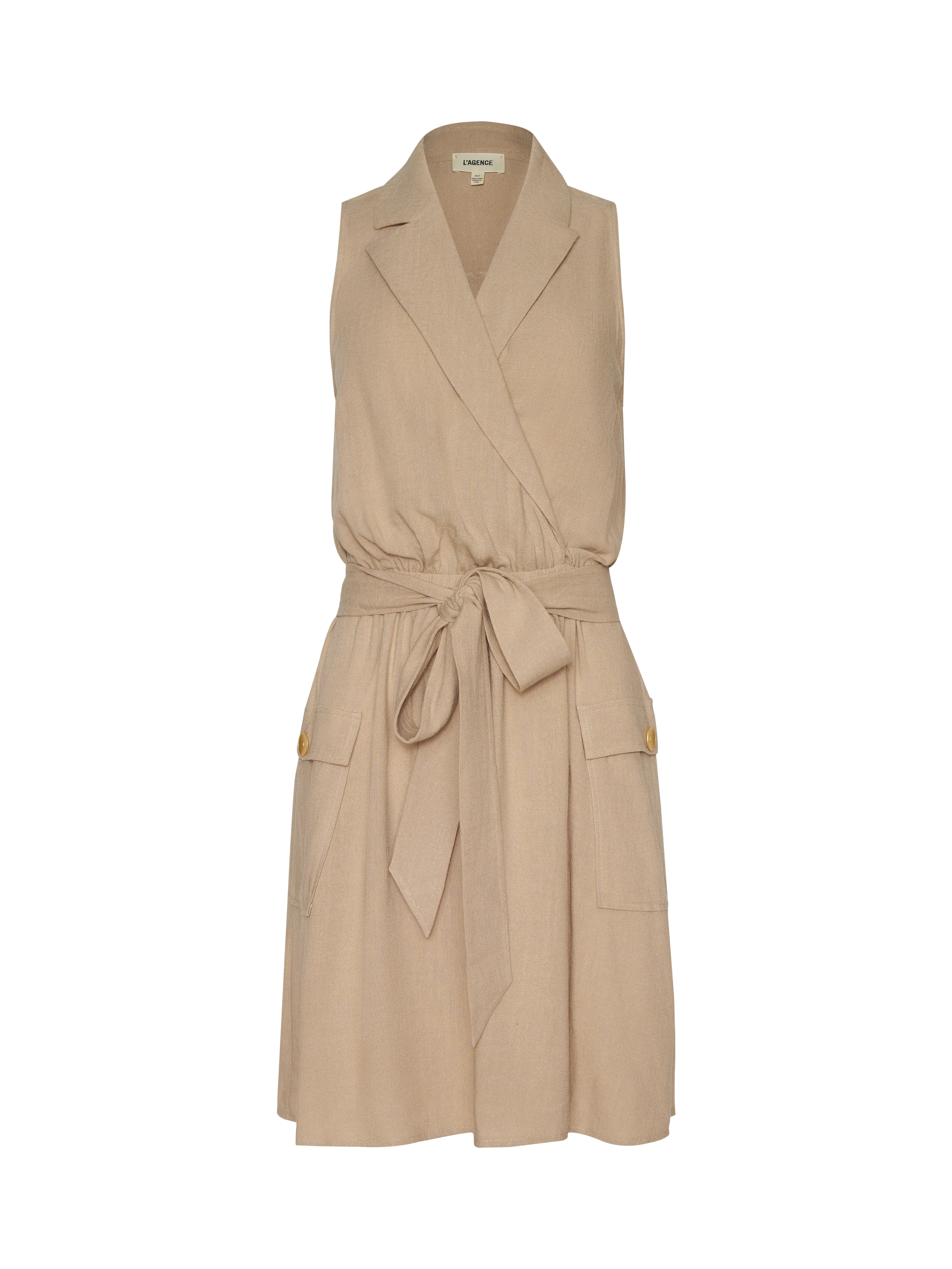 Cosima Linen-Blend Dress