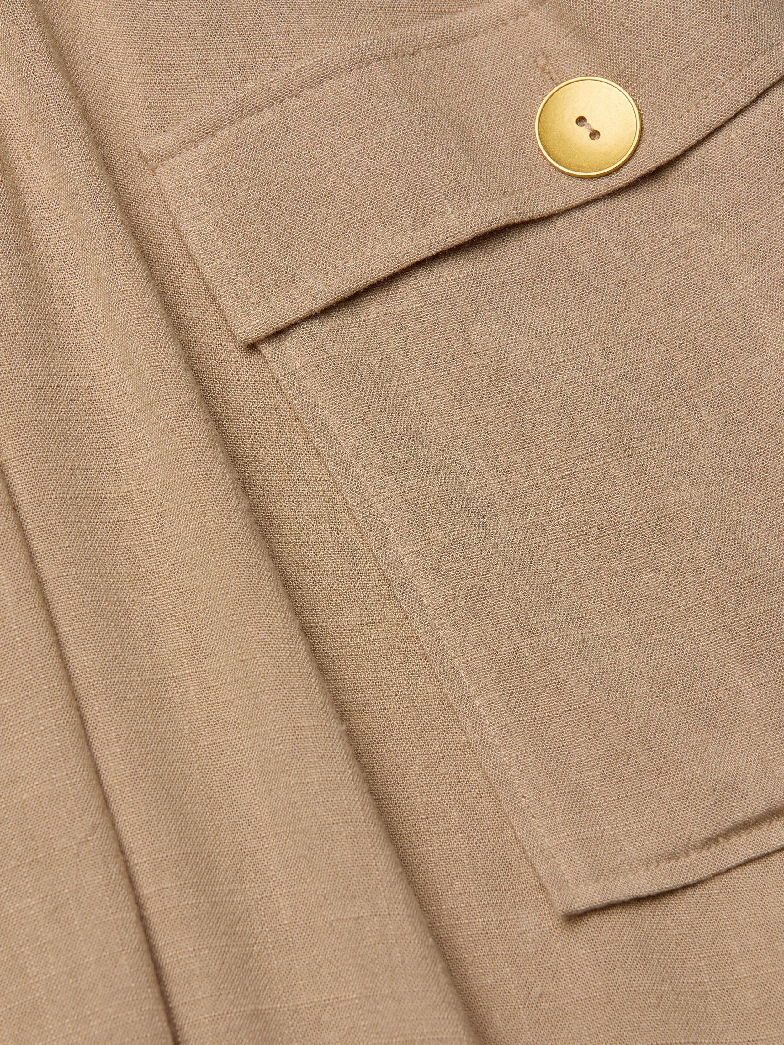 Cosima Linen-Blend Dress