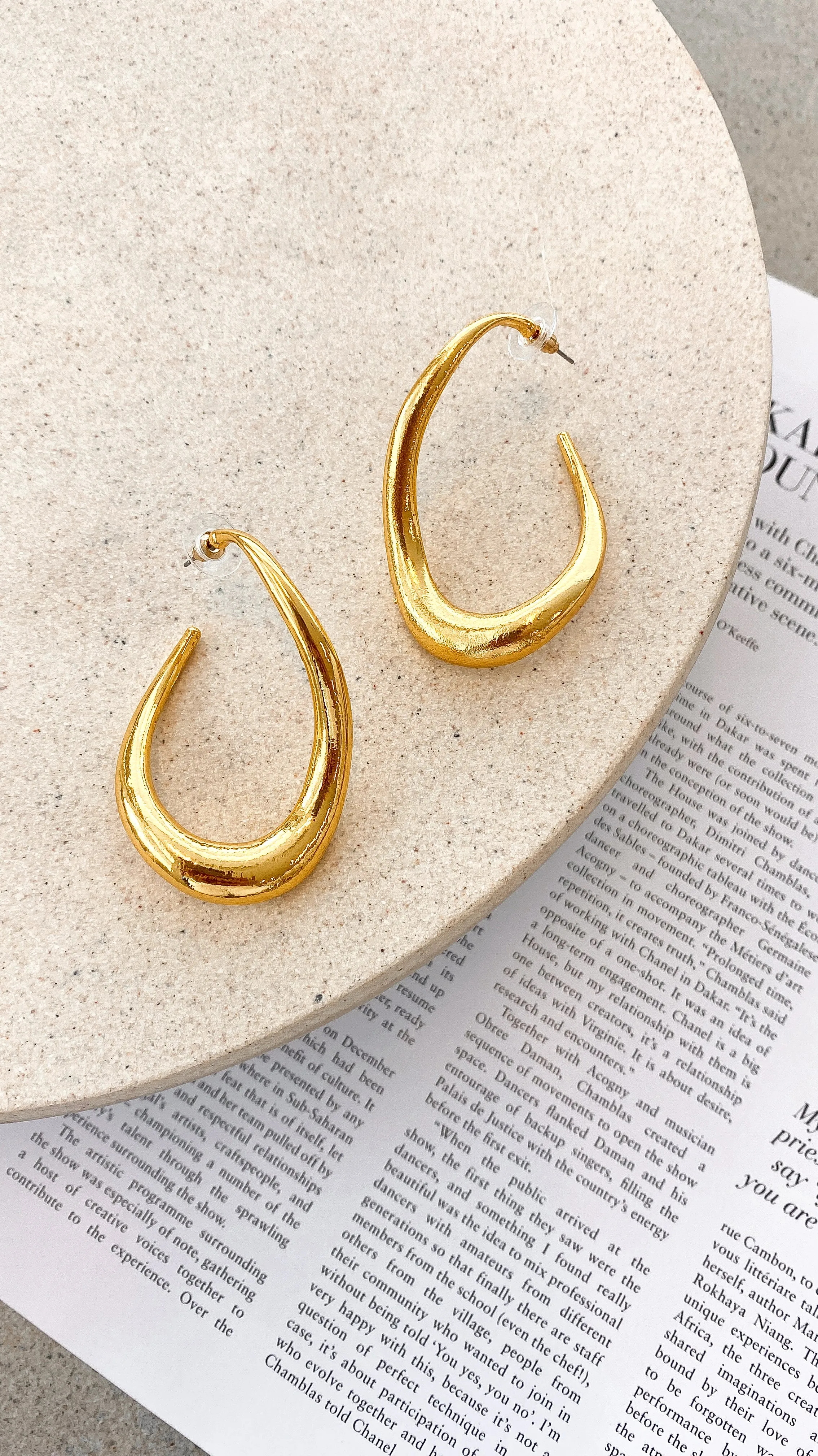 Eastwood Earrings - Gold