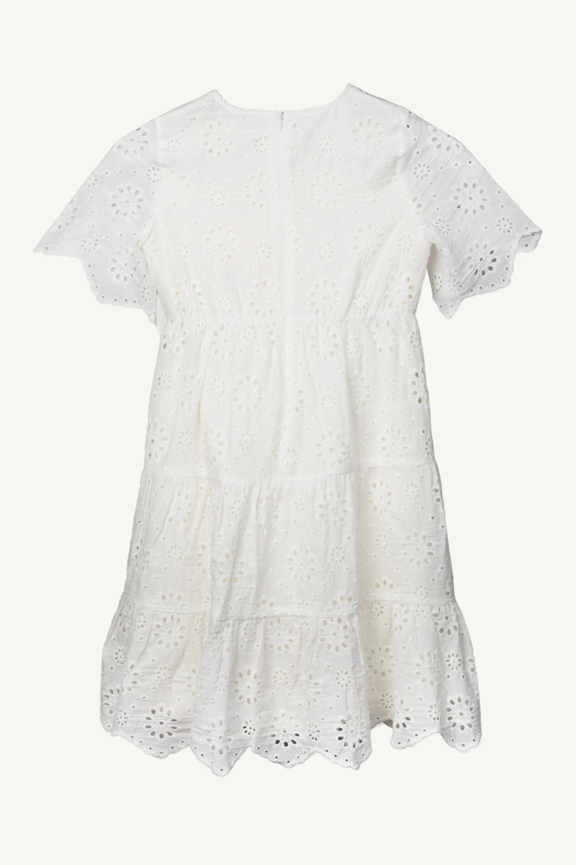 Elia White Eyelet Dress (Girls)