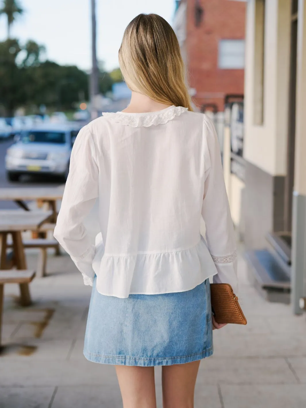 ELIZABETH LACE BLOUSE