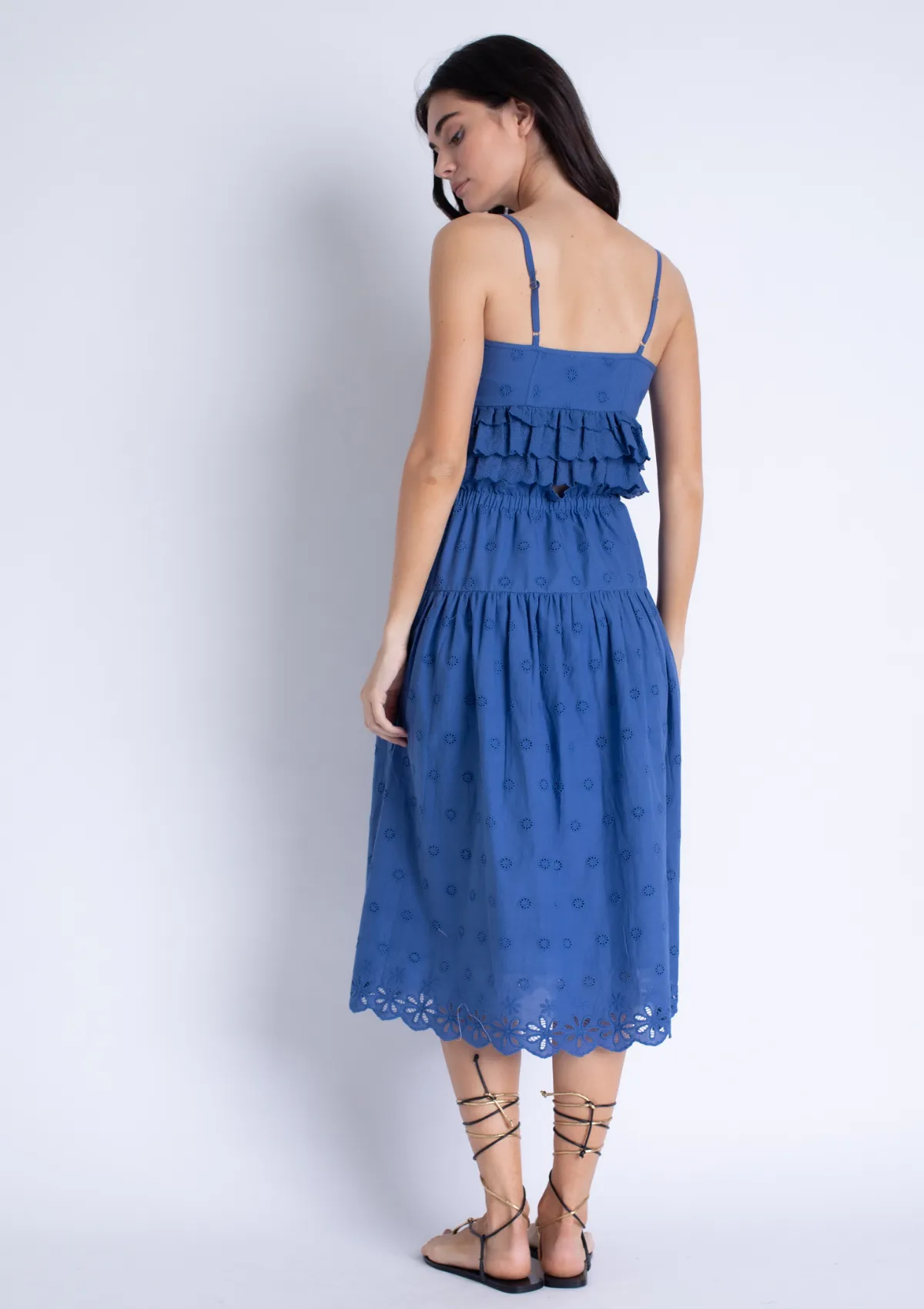 Emilia Top - Ocean Blue