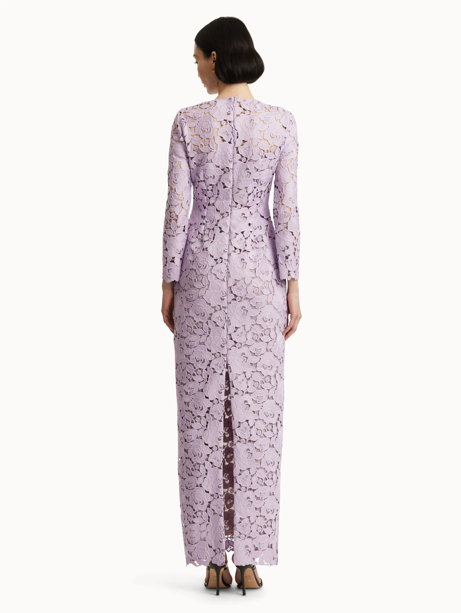 English Rose Guipure Gown