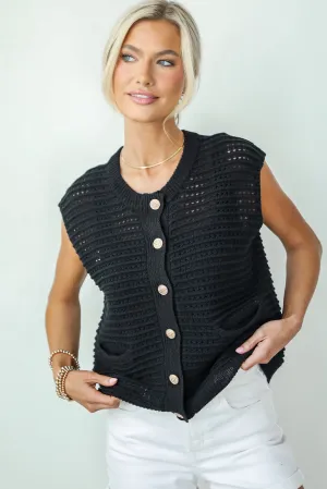 FINAL SALE - Prominent Poise Sweater Vest