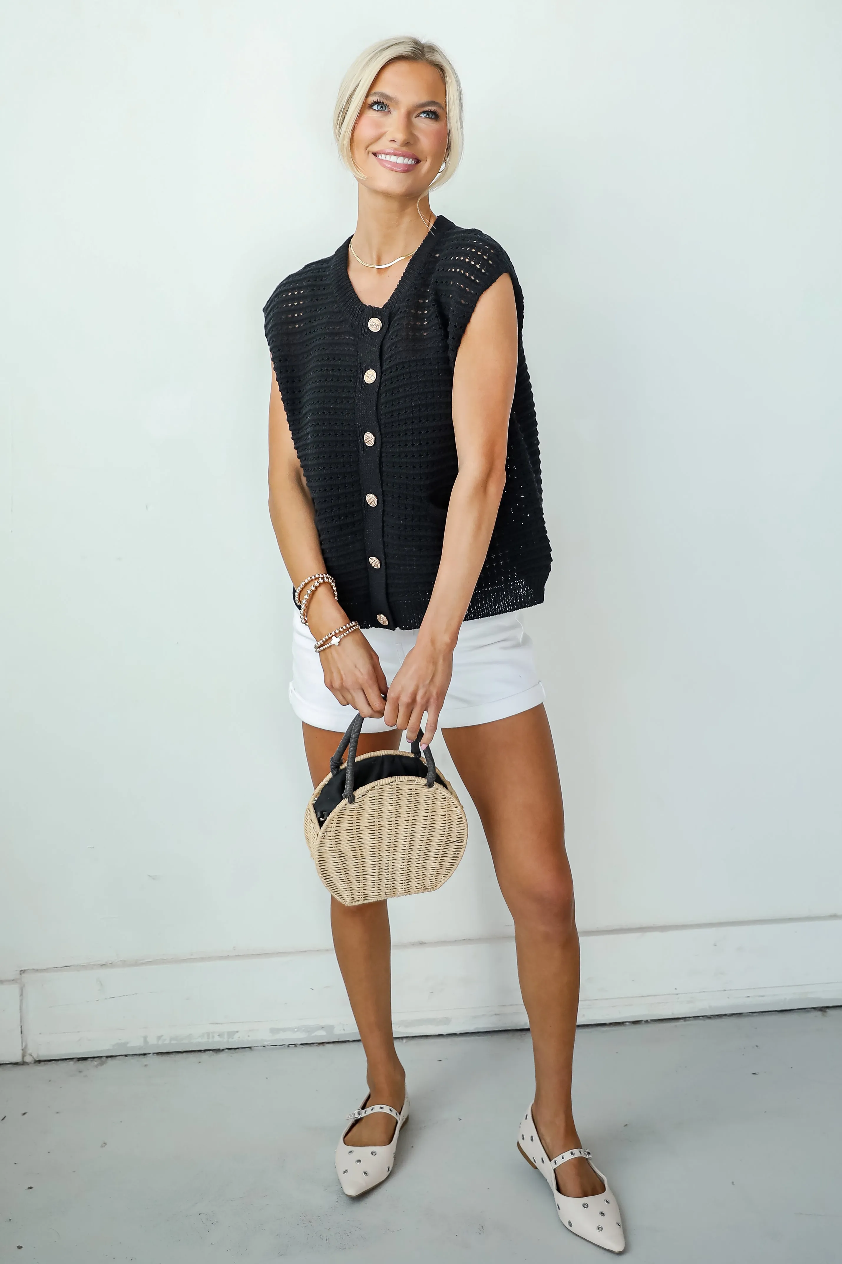 FINAL SALE - Prominent Poise Sweater Vest