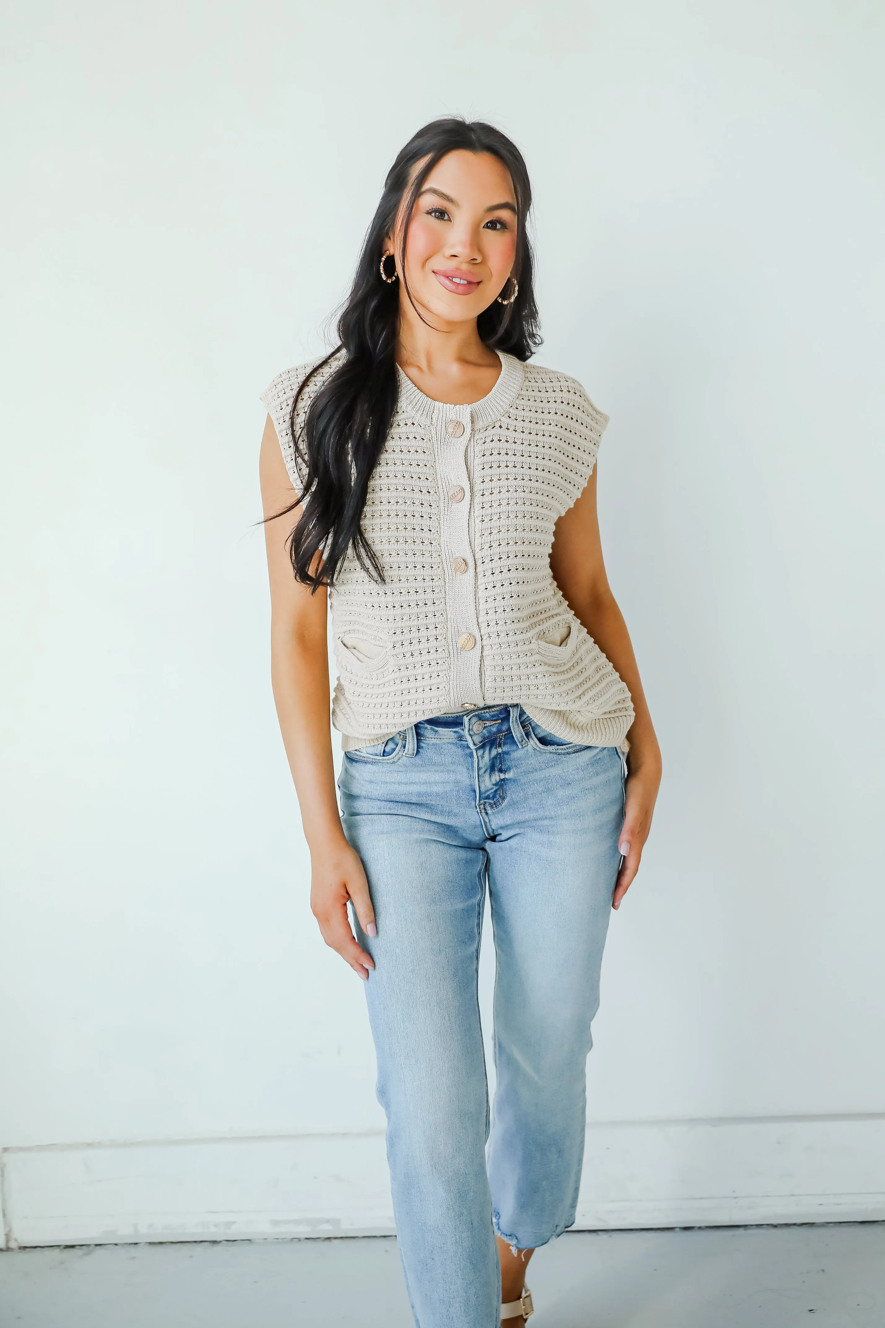 FINAL SALE - Prominent Poise Sweater Vest