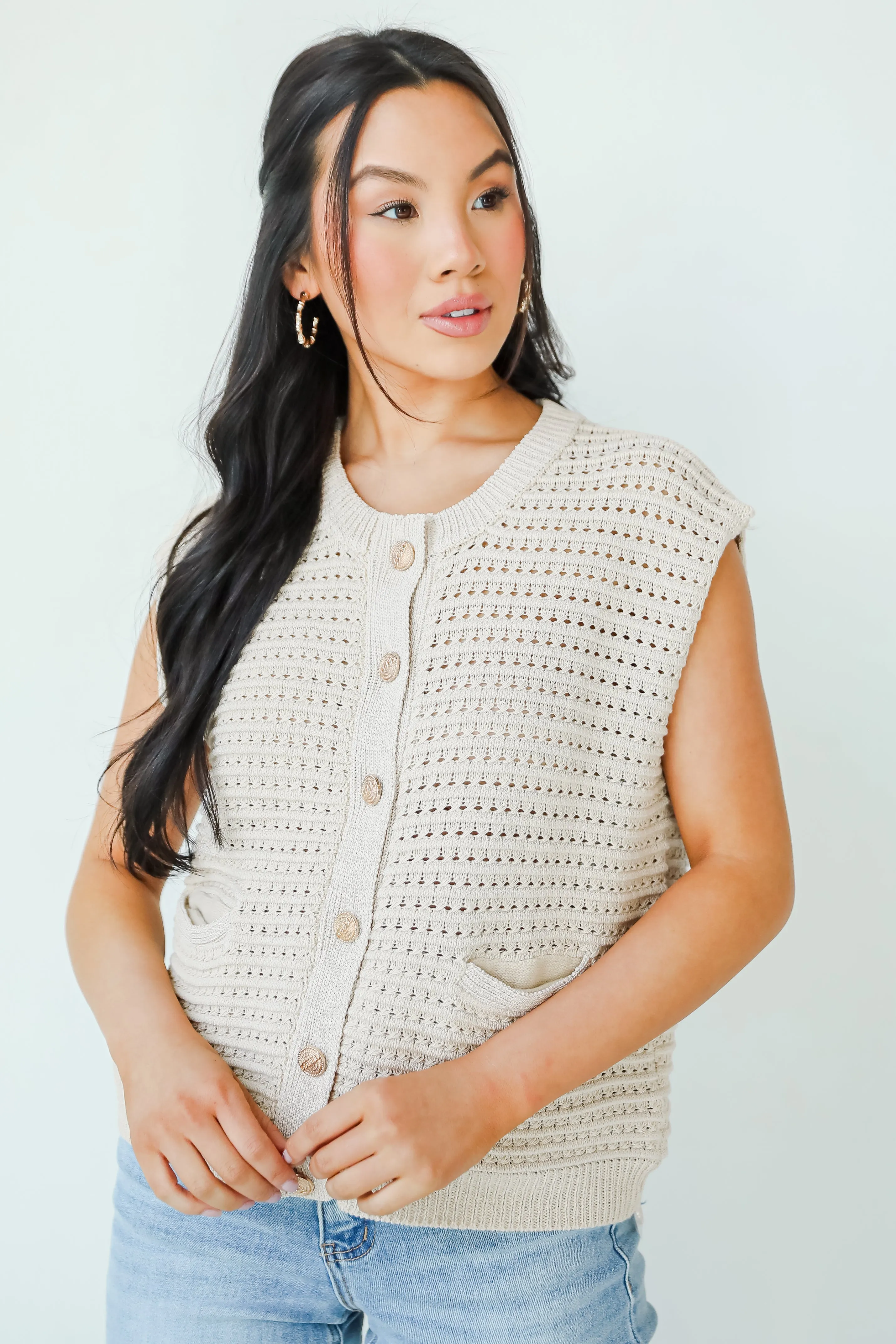 FINAL SALE - Prominent Poise Sweater Vest