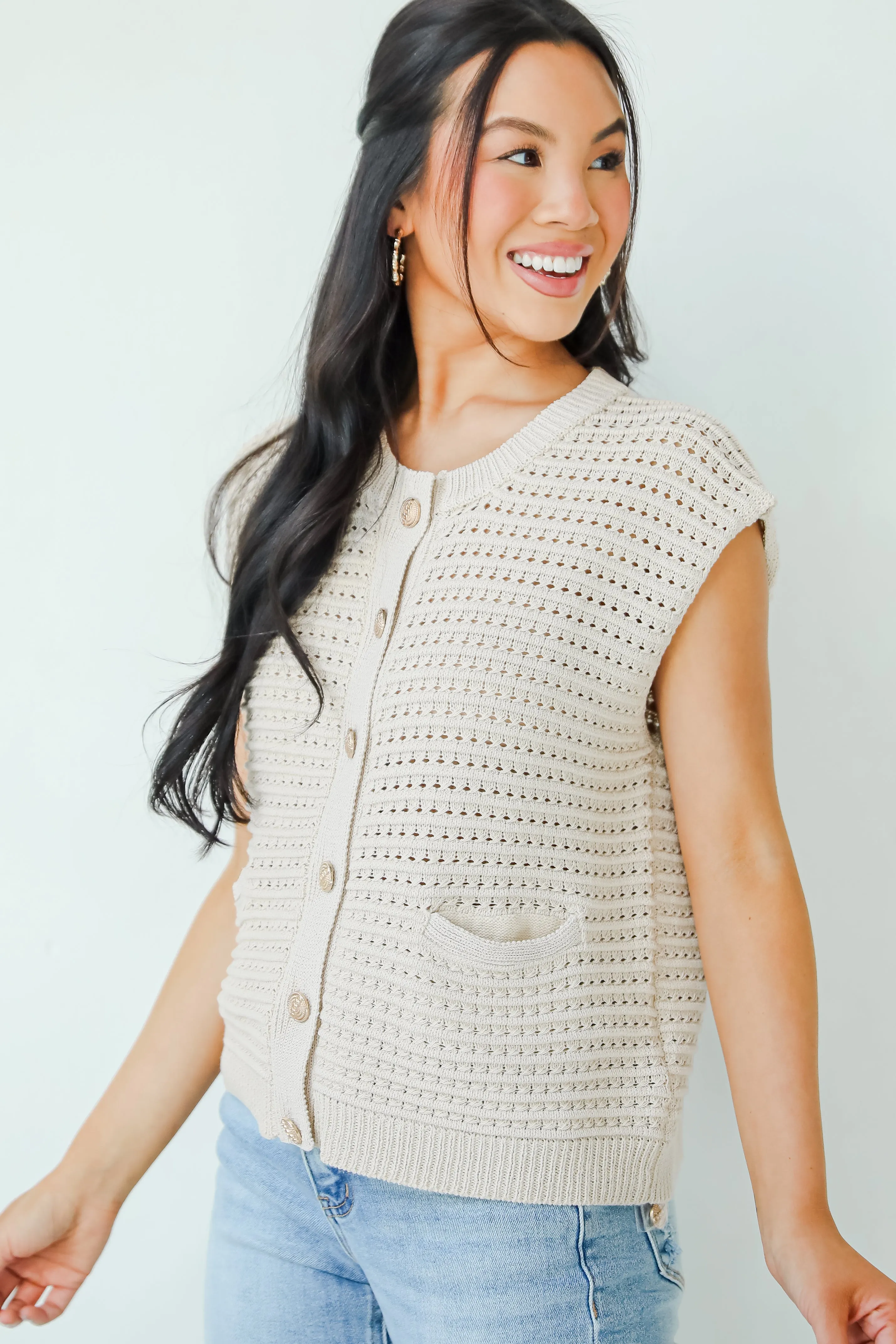 FINAL SALE - Prominent Poise Sweater Vest