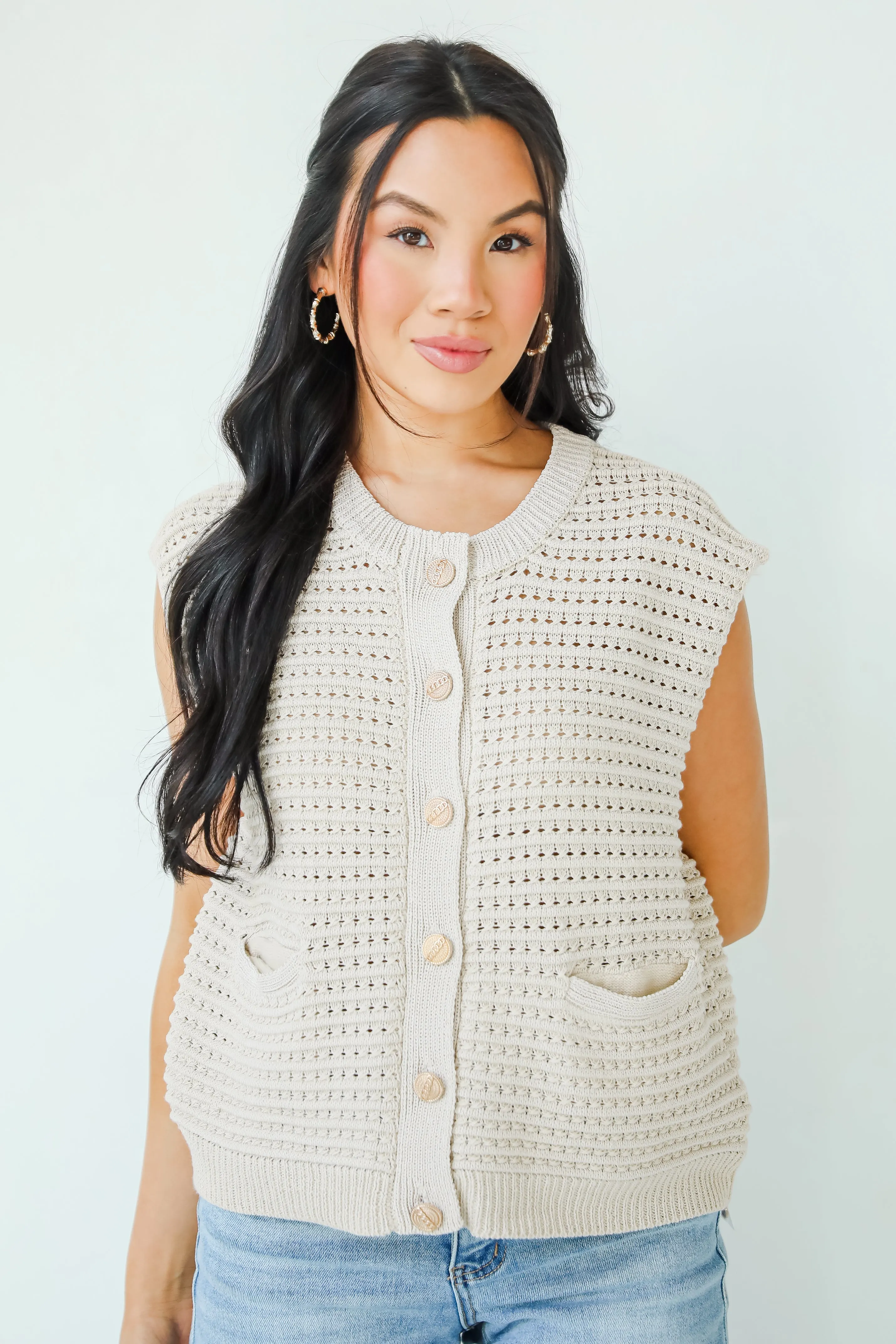 FINAL SALE - Prominent Poise Sweater Vest