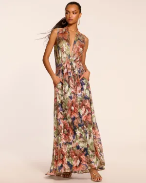 Geanine V-Neck Maxi Dress
