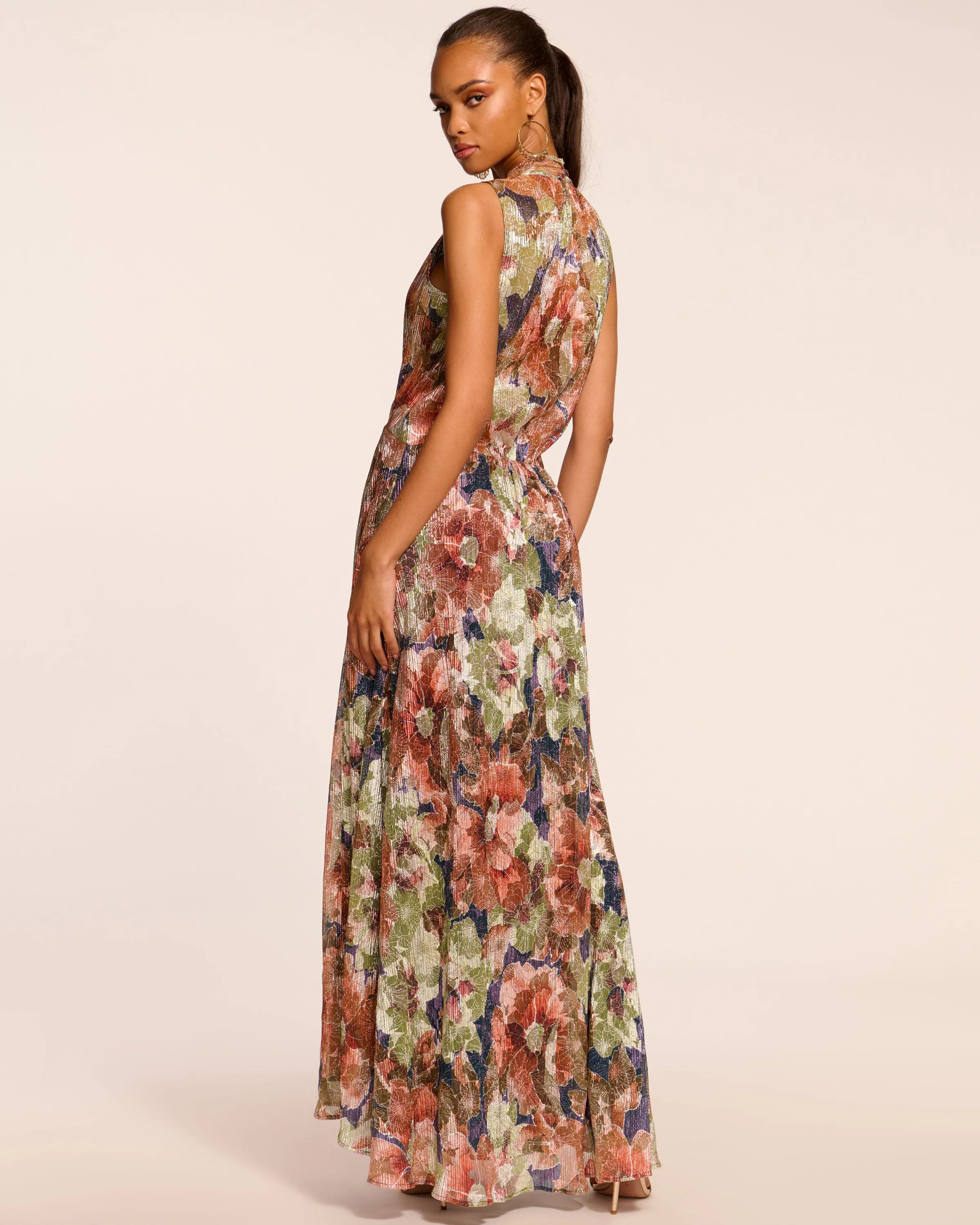 Geanine V-Neck Maxi Dress