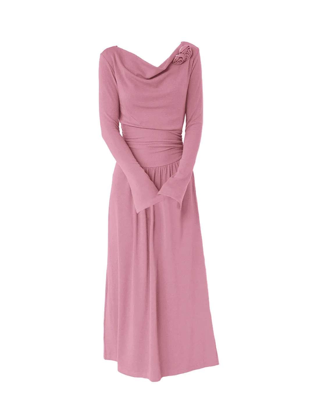 Gianna 3D Rose Dress