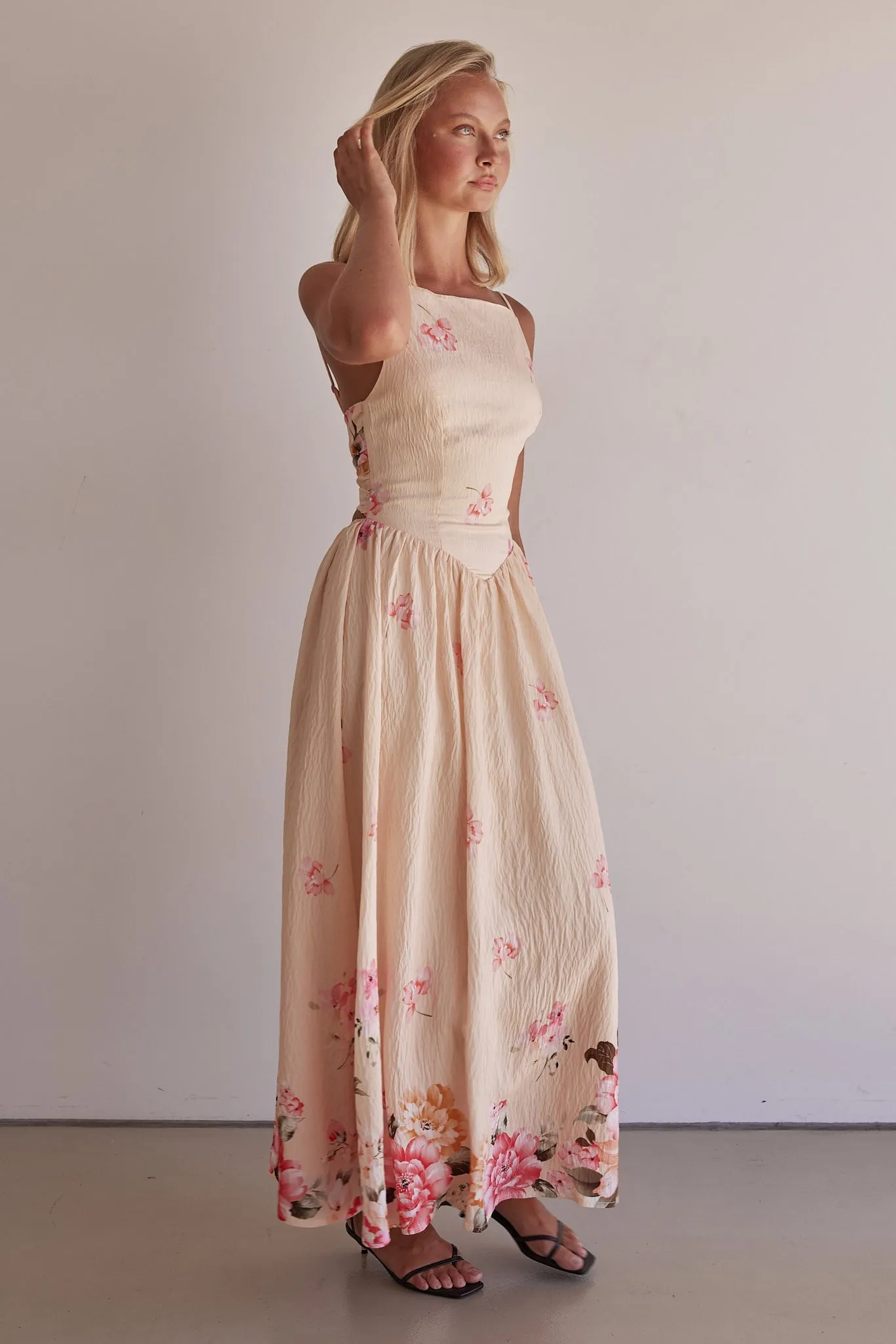 Grady Maxi Dress (Orange)