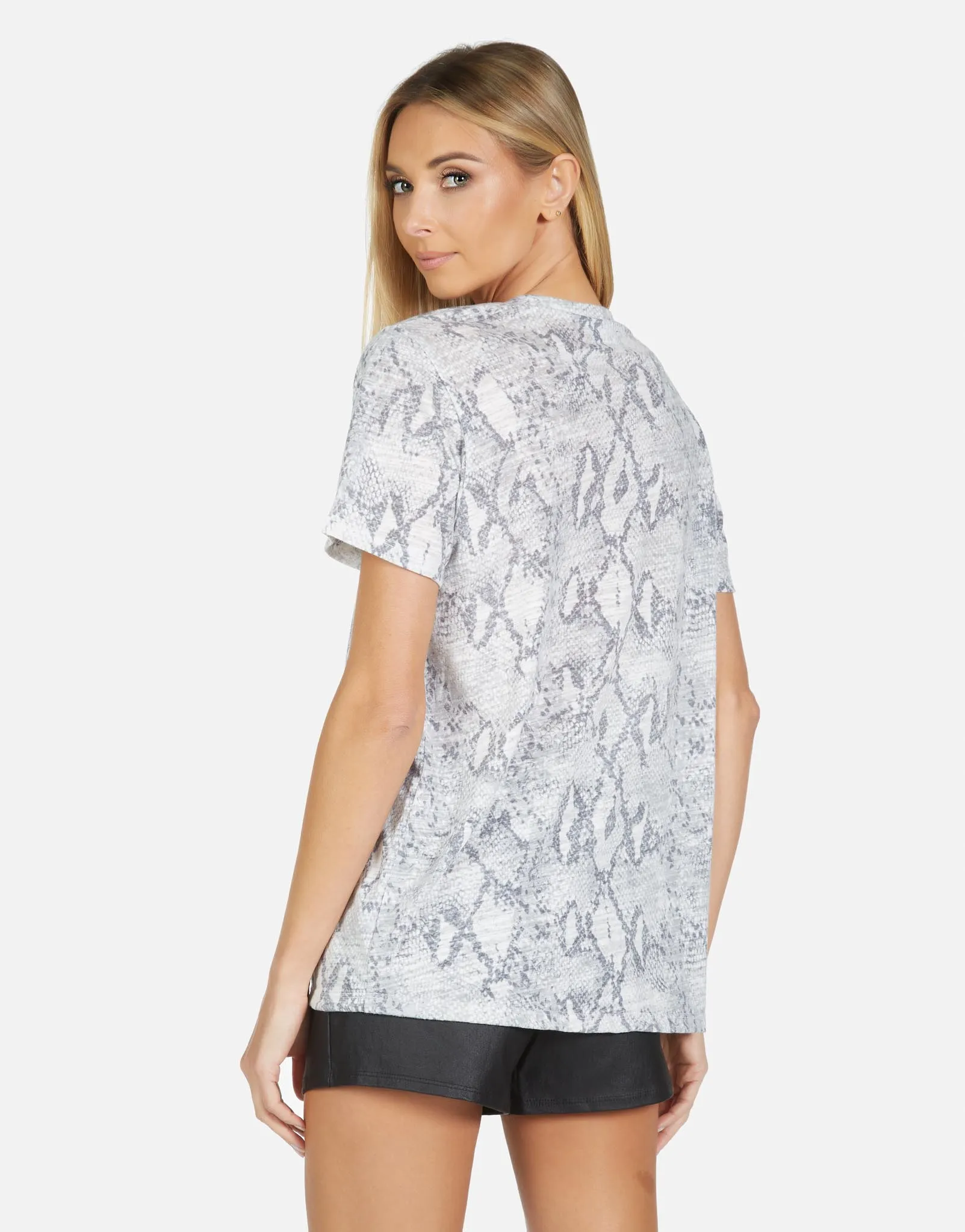 Hall Grey Snake Print