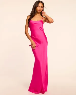 Hansel Cowl Neck Sleeveless Gown