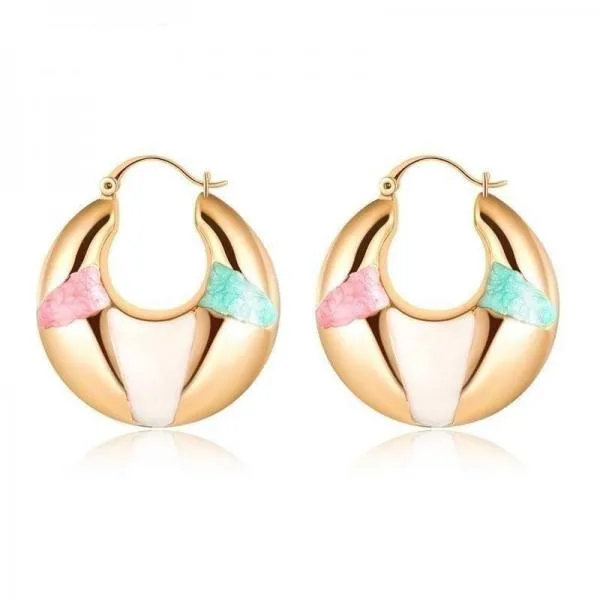 Hoop Earrings Jewelry New Years Gift