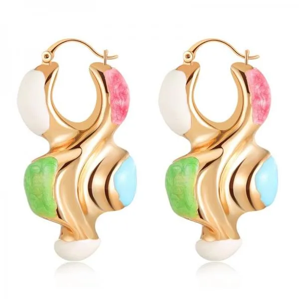 Hoop Earrings Jewelry New Years Gift