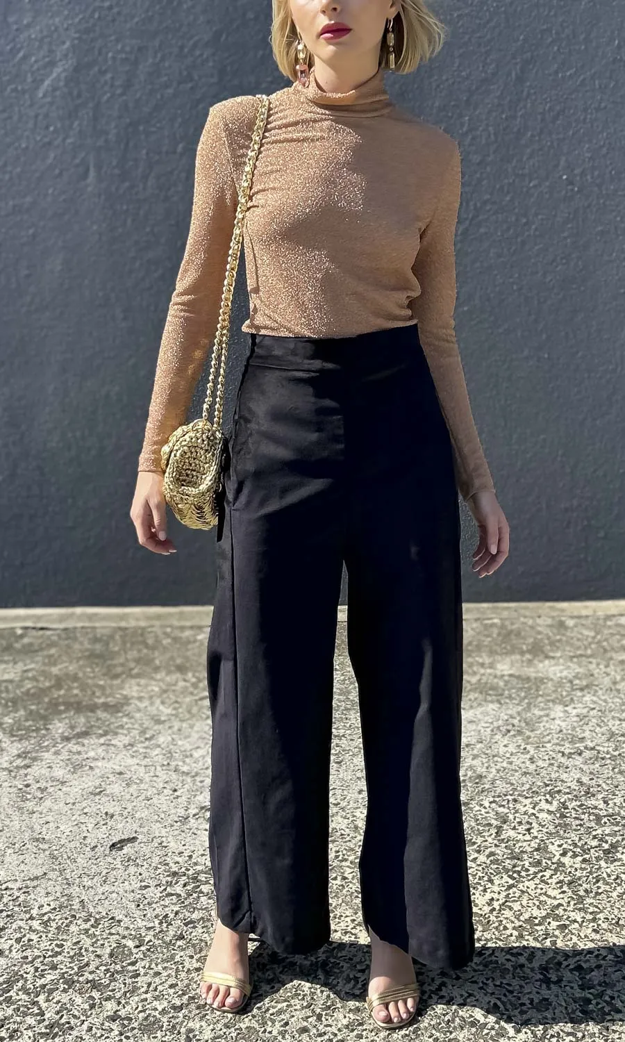 hoss Tribeca Velvet  Trouser - Black
