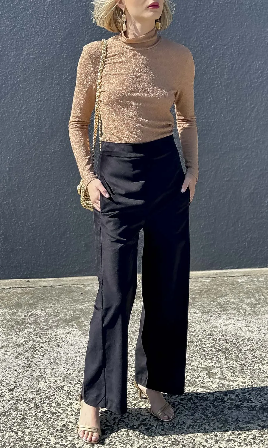 hoss Tribeca Velvet  Trouser - Black