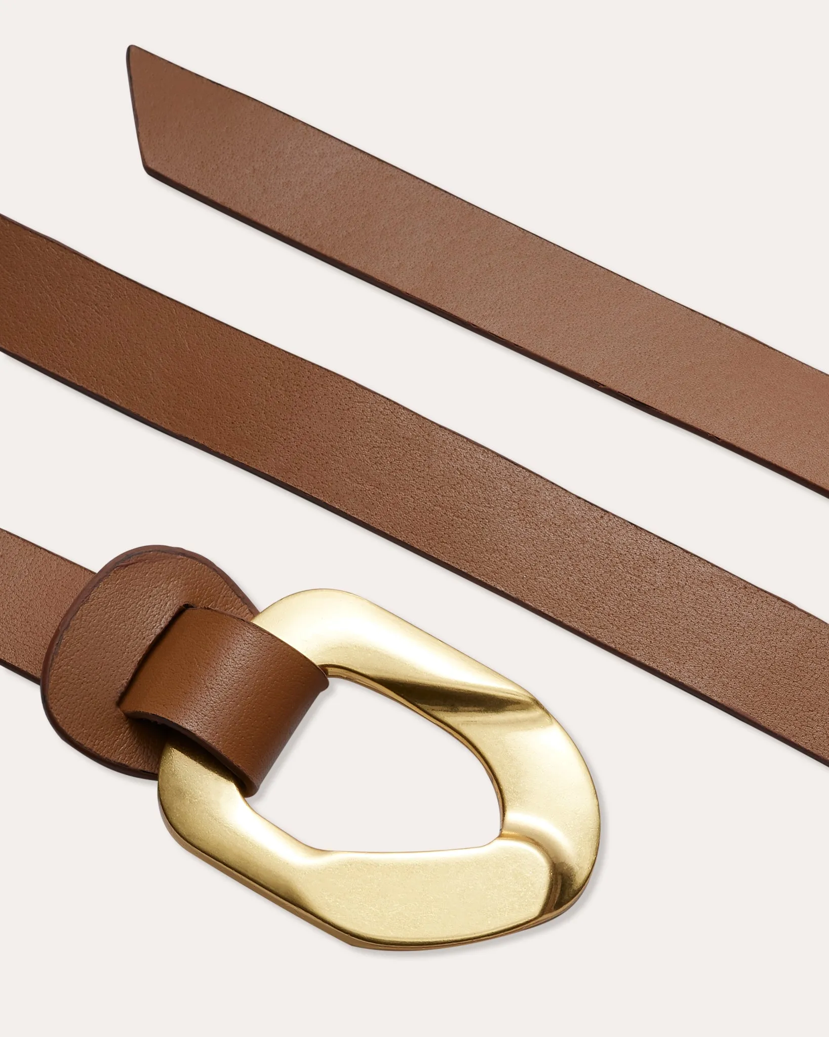 Ines Leather Tie Belt