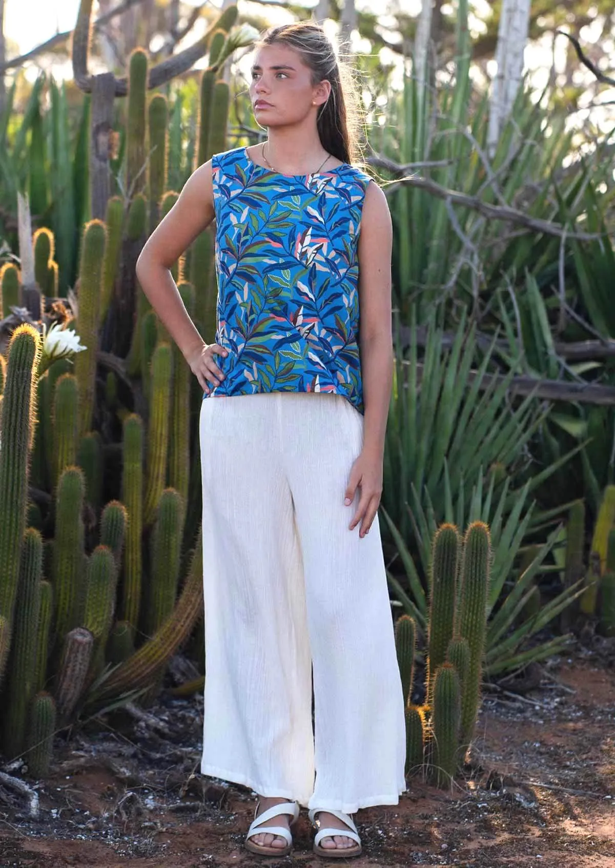Jaya Pant Natural White