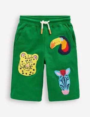 Jersey Baggies-Highland Green Jungle Animals