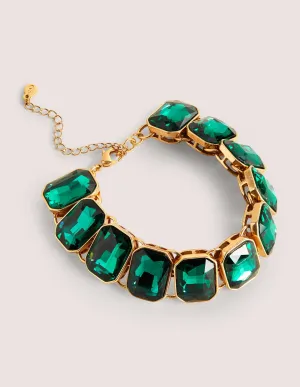 Jewelled Bracelet-Green