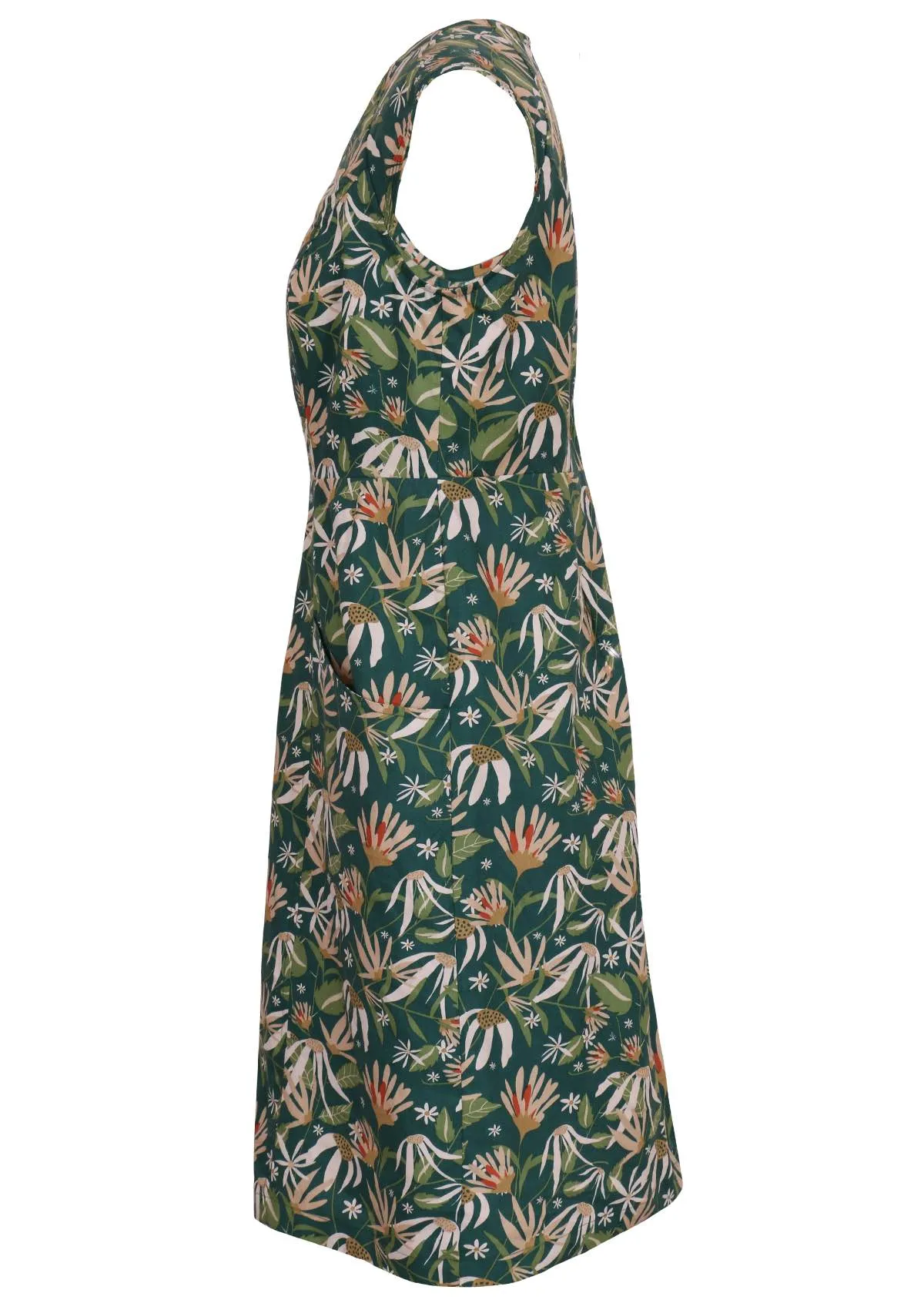 Kari Dress Flannel Flower