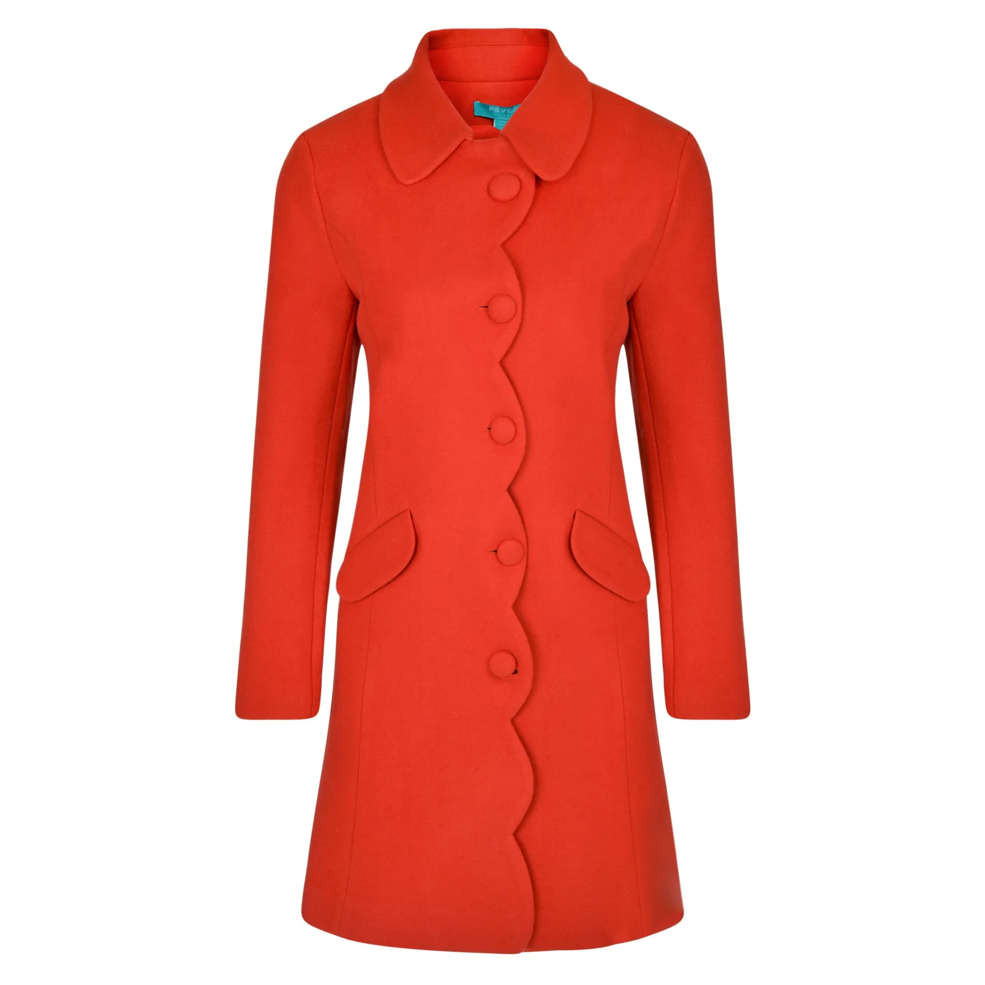Lana Coat Red