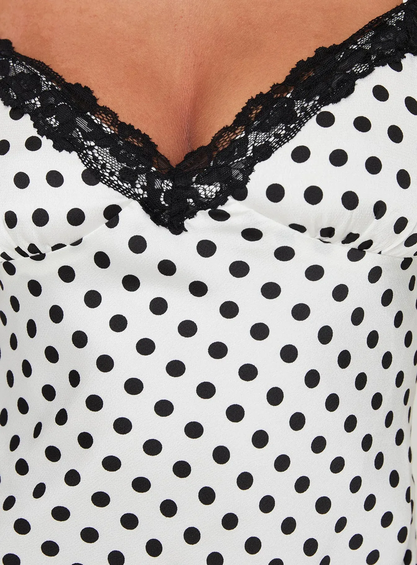 Lanford Mini Dress White / Black